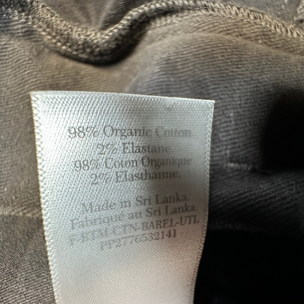 Everlane The Utility Barrel Pants Size 10R Washed Black High Rise Organic Cotton - Picture 12 of 13